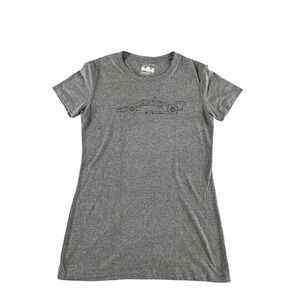 IndyCar Shirt Womens Small Gray NTT IndyCar Series Race Car Graphic Tee New Tags